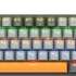 Клавиатура Redragon Fizz,  USB, серый оранжевый [72600]